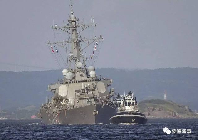 美军承认宙斯盾舰撞船事故原因系本方过
