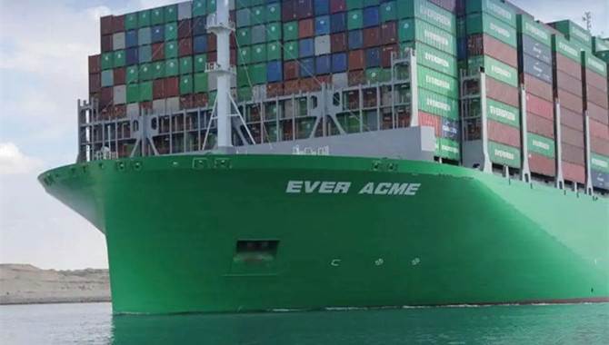 World's Largest Container Ship "EVER ACME"