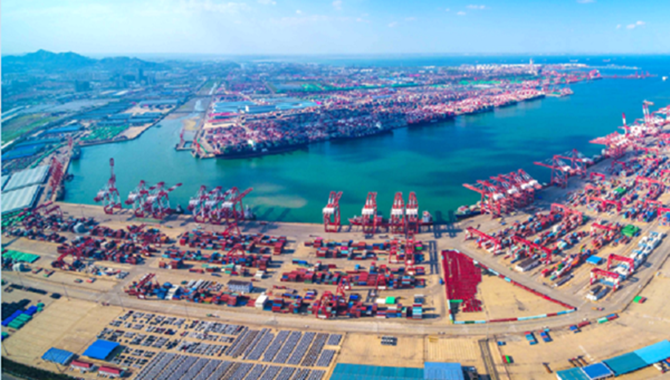 QQCT of Qingdao Port wins intl green port award