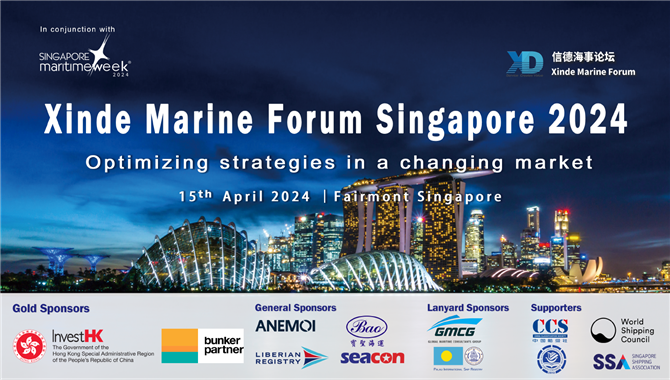 Xinde Marine Forum Singapore 2024