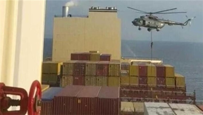 伊朗展开报复，劫持集装箱船MSC Aries
