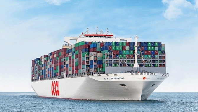 one of the worlds largest containerships by carrying capacity