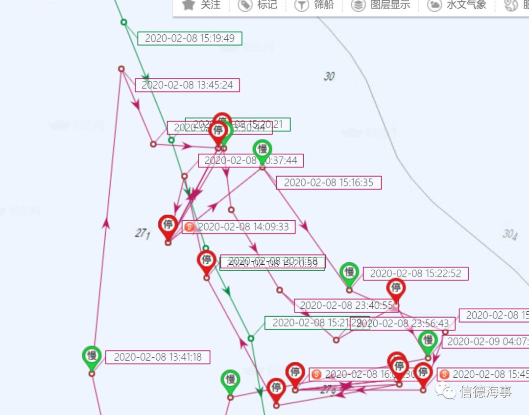 一货船刚抛好锚 另一船就撞了过来 艏尖舱破损进水 信德海事网 专业海事信息咨询服务平台