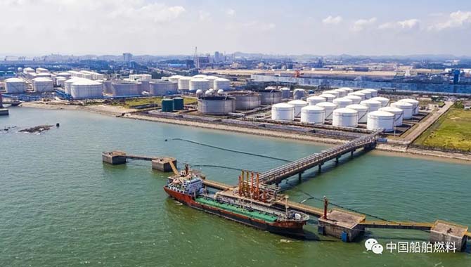 中国船燃完成广西北部湾港首单出口退税