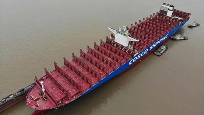 上海中远海运重工自主研发新改装方案推
