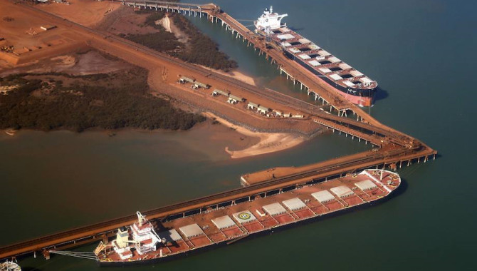 Iron Ore Arrivals at Chinese Ports Climbed 3.11 Mil