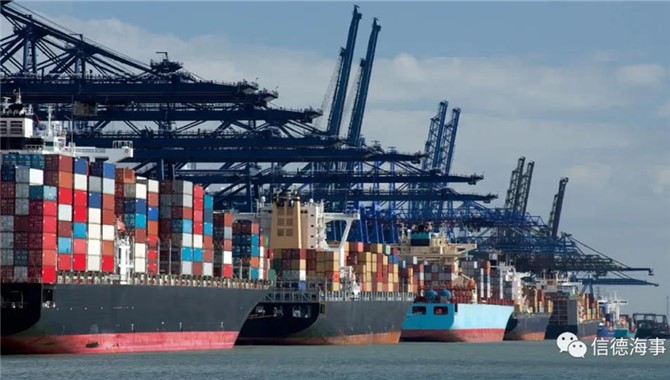跨太平洋航线集装箱运价指数出现2年来最
