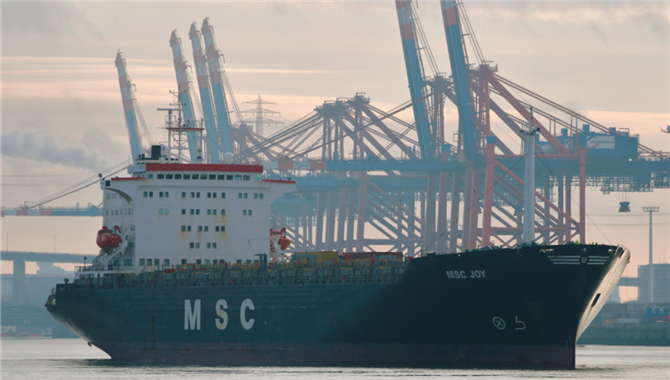 汉堡成为地中海航运公司（MSC）＂ 波罗的