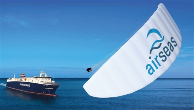 “智能风帆”拉着轮船前进，2022开始试航