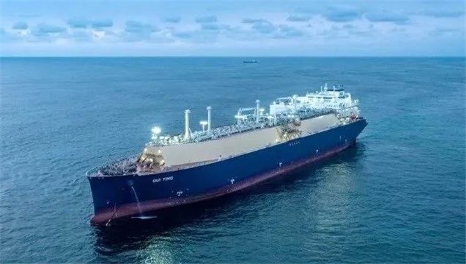 LNG 船舶订单创纪录 中国造船业2022年喜迎
