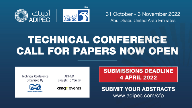 ADIPEC 31 October - 2 November 2022 Abu Dhabi