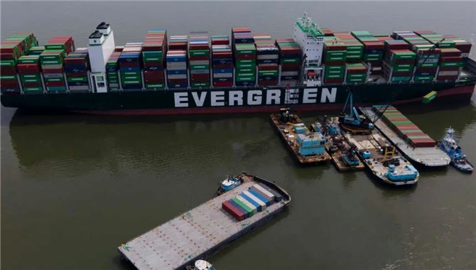 万箱大船搁浅35天，美国州政府索赔1亿美