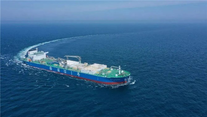 中集安瑞科为全球首艘10万吨级养殖工船