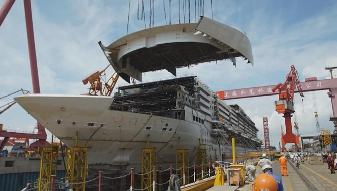 China remains world's leading shipbuilder in Januar