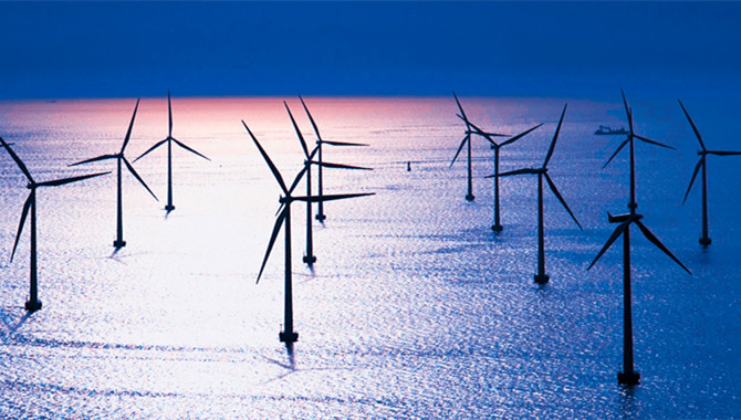 China starts building offshore wind farm with world