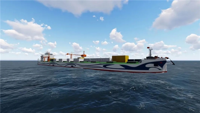 武昌造船自主研发的养殖工船获得船级社
