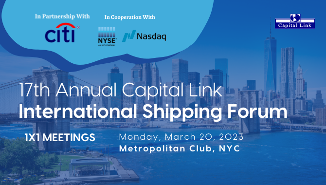 17th Annual Capital Link International Shipping For