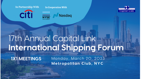 17th Annual Capital Link International Shipping For