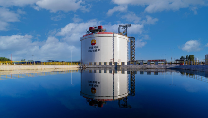 World's first GST membrane LNG storage tank enters 
