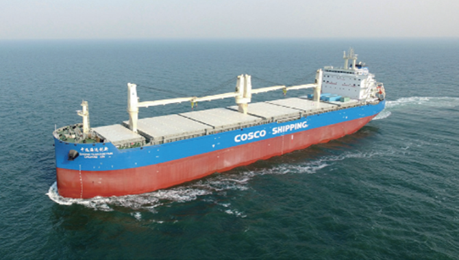 COSCO SHIPPING Pulp Fleet Committed to Serving Glob