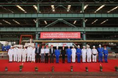 远海运中石油国事LNG项目六号船开建