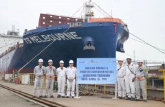 厦船重工承建德翔海运2900TEU集装箱系列船