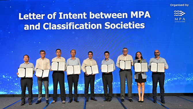 MPA and Eight Classification Societies Sign Letter 