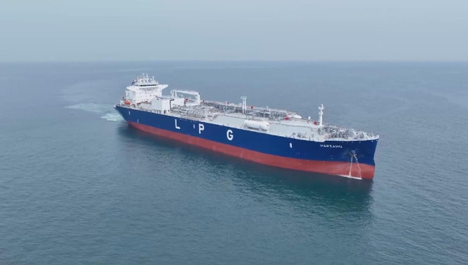 World's largest liquefied gas carrier delivered in 
