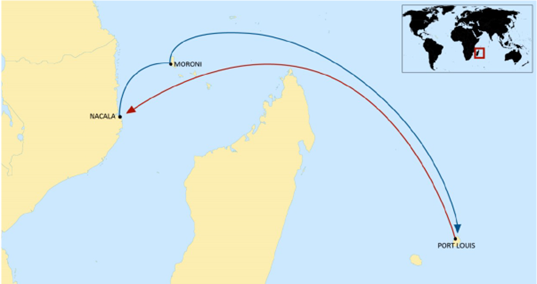 MSC 加强印度洋区域支线服务，新增目的港