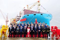 新扬子造船为LEPTA建造的第四艘3500TEU集装