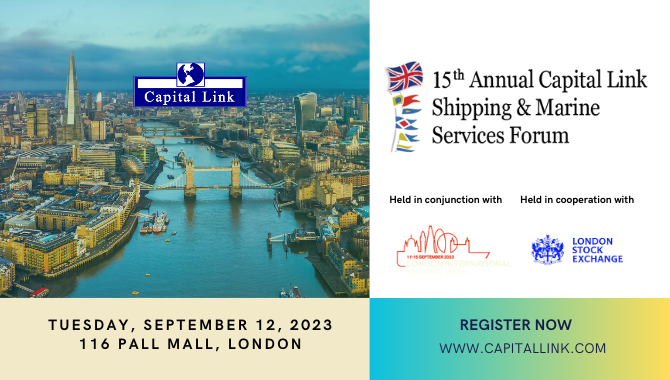15th Annual Capital Link Shipping & Marine Serv
