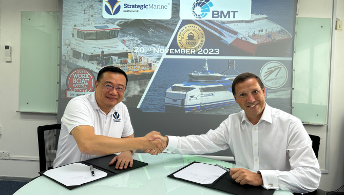 BMT and Strategic Marine join forces to drive innov