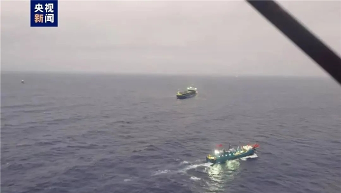 突发！8人失联！“海丰岘港”轮碰撞渔船