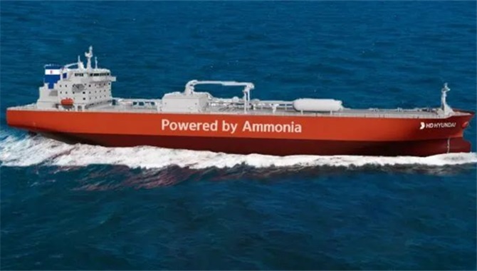 托克Trafigura订造氨燃料船，首艘2027年交付