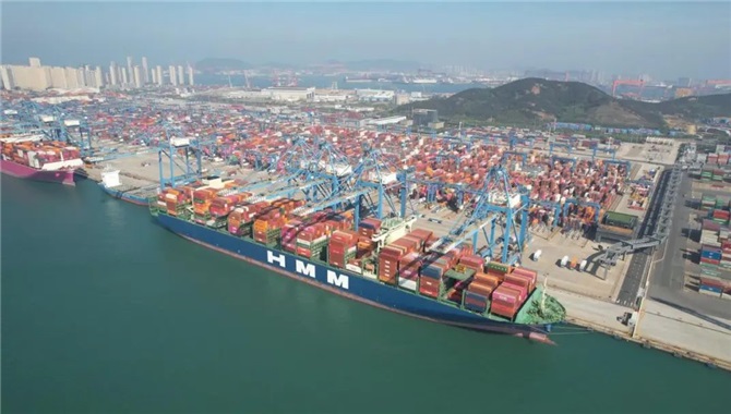 同比增幅257%！山东港口青岛港绿色港口建