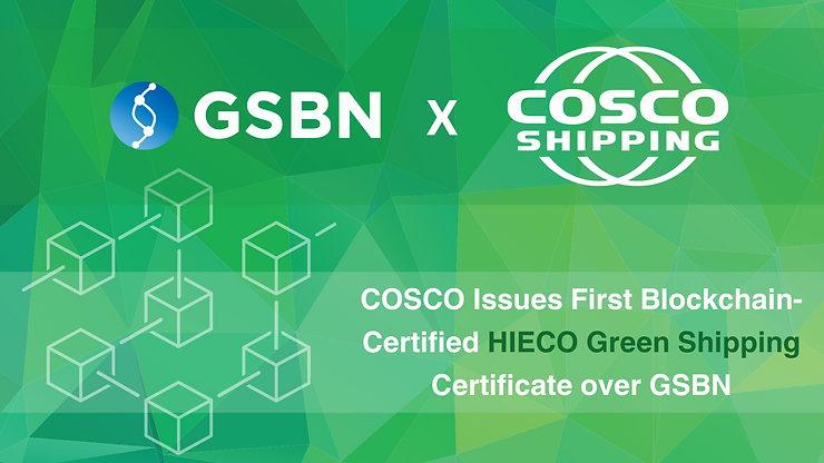 COSCO SHIPPING Lines issues first blockchain-certif