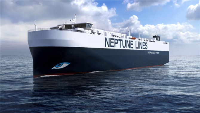 国鸿液化气获得了Neptune Lines的LNG燃料供气