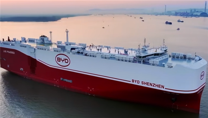 BYD进军港航，斥资1000万成立新公