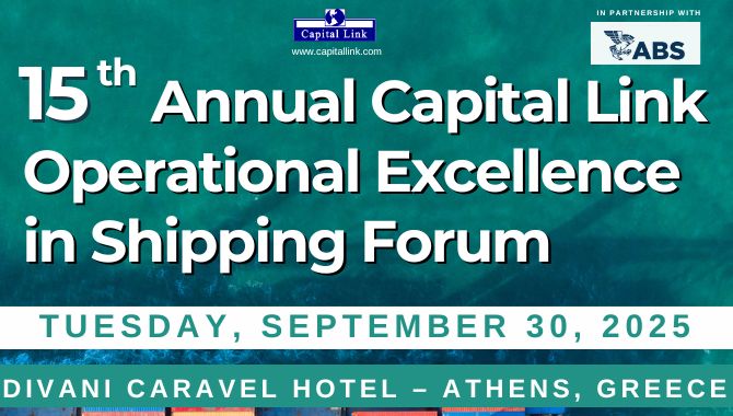 The 15th Annual Capital Link Operational Excellence