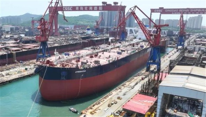 首制船！北海造船首艘31.9万吨VLCC提前出