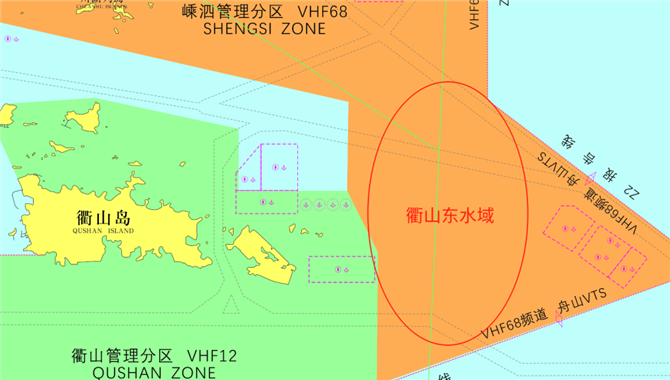 衢山东水域船舶航行航法和通航风险介绍