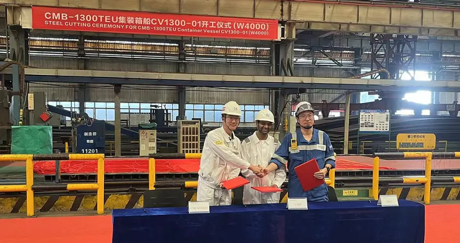 Steel cut for Yara Eyde – world’s first ammonia