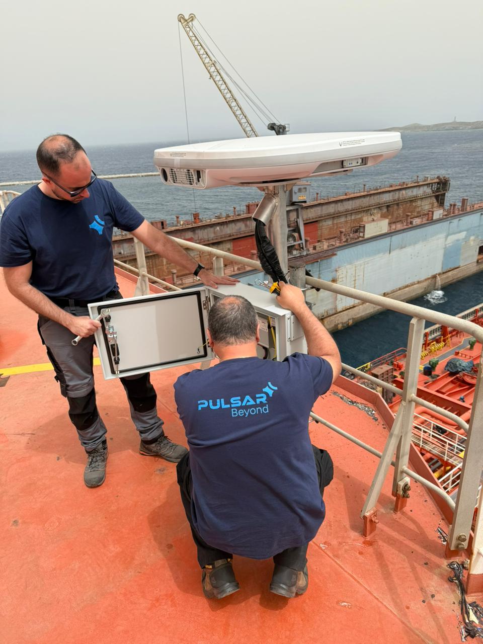 Pulsar International and Inmarsat Maritime expand p