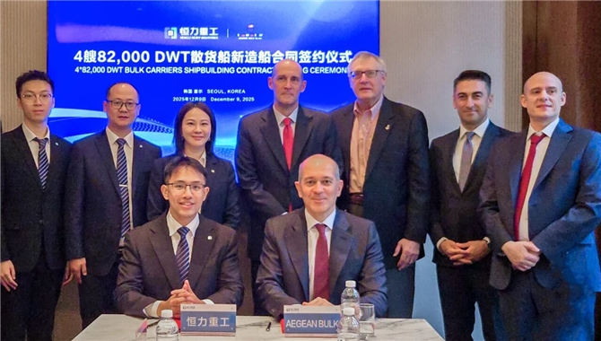 又一重磅签约！希腊船王现身大连，8艘新船订单落地恒力重工