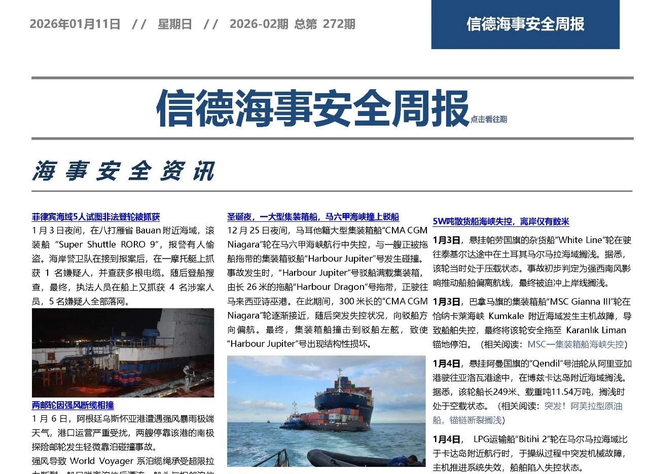 按规按期开展船舶设备维护保养！