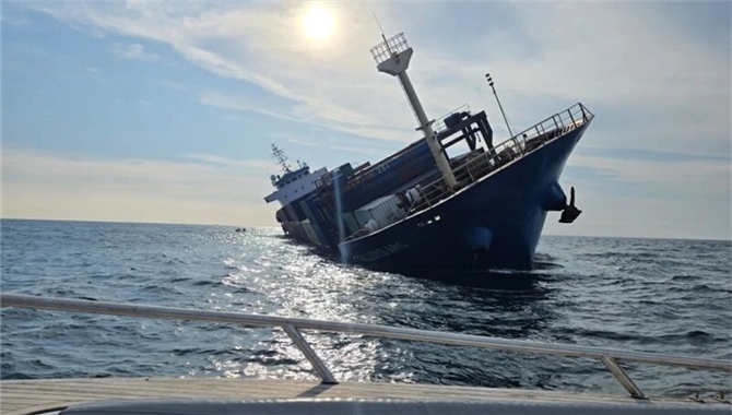 一货船沉没，中国游客勇救8人！约290集装