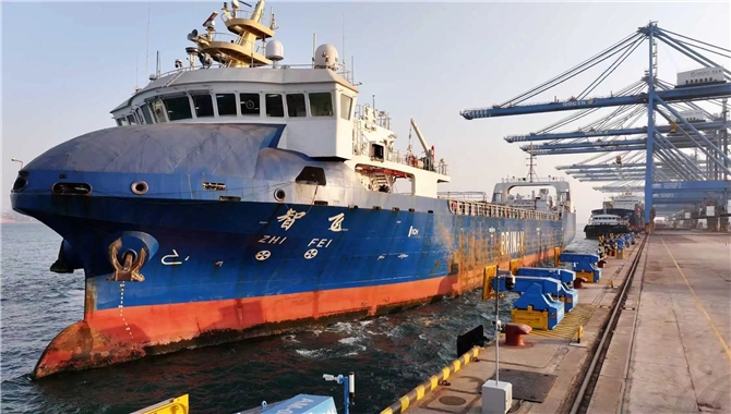 不用系缆、不用船员、机器人值守！青岛