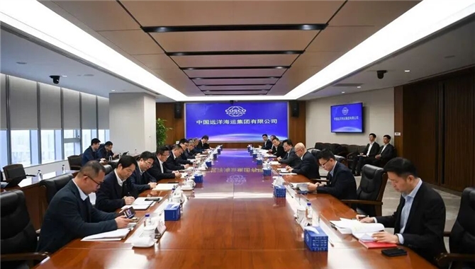 上海电气与中远海运共谋装备制造与绿色