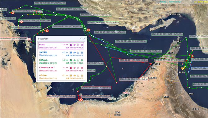 希腊船王5艘油轮，偷偷冲进霍尔木兹海峡！