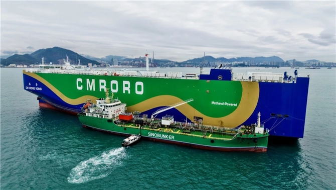 重磅！香港完成首单绿色甲醇加注